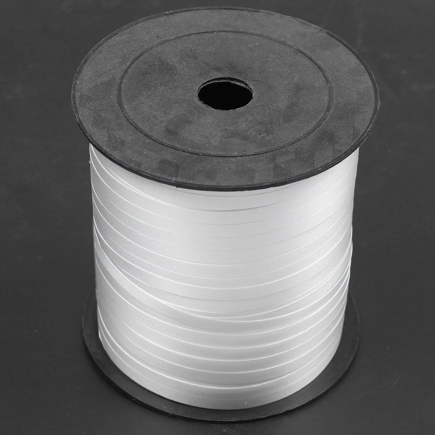 1 Roll Balloon Ribbon 225m 5mm for Wedding （white）