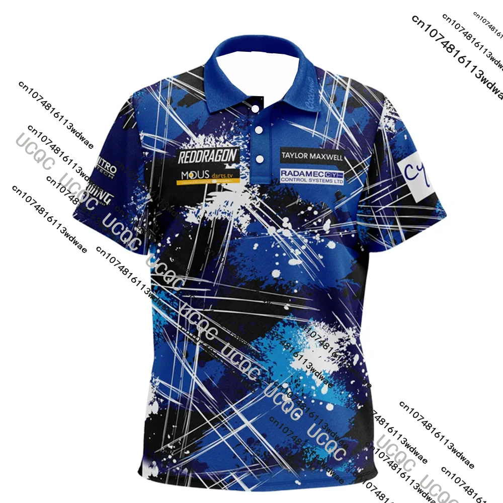 AliExpress NONE Latest Luke Humphries World Champion Tour Polo Dartshirt Darts Enthusiasts Sports Dry Quickly Men's T-Shirt Children's Clothing