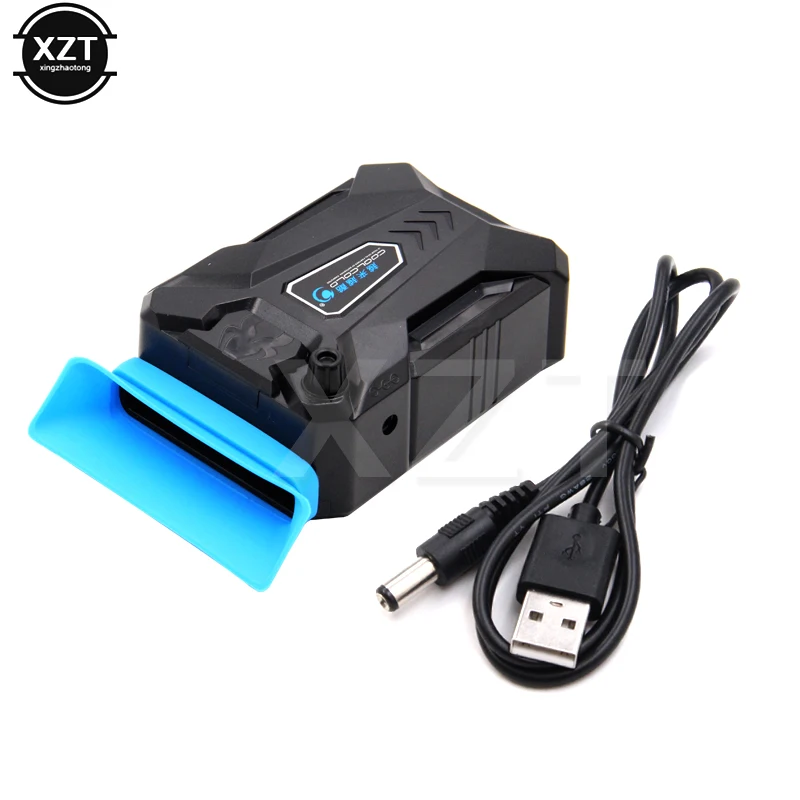 Vacuum Portable Laptop Cooler Air Extract Blowing Wind Cooling Fan USB Cooler For 14 15 16 Inch Laptop Speed Adjustable