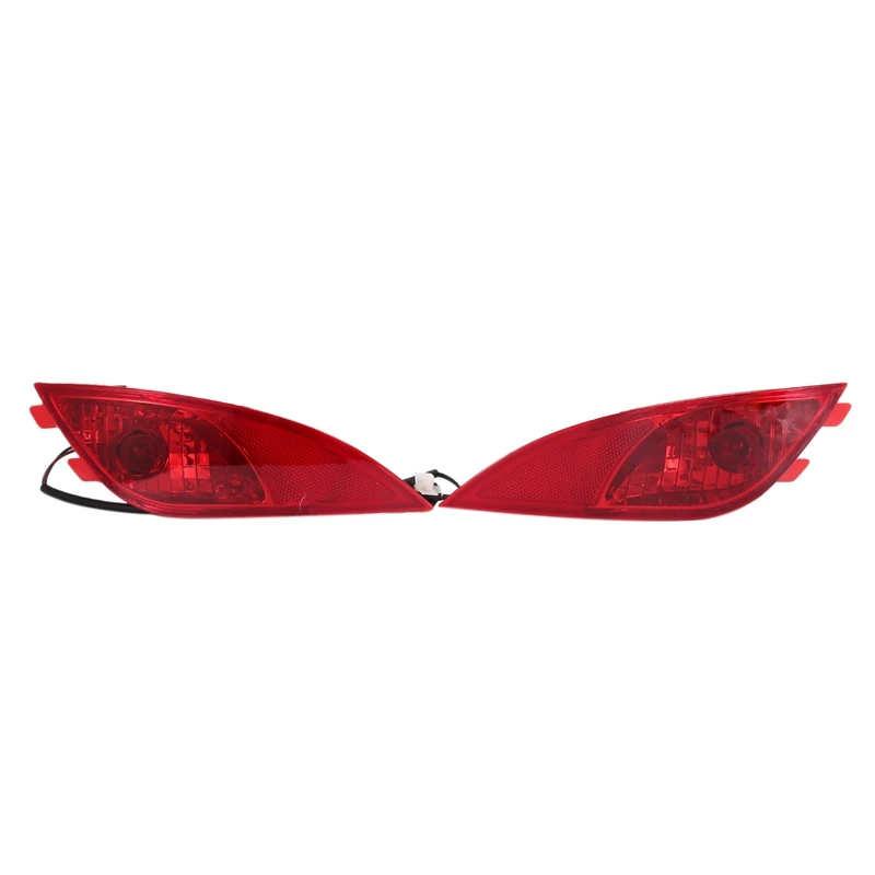 

1Pair Rear Bumper Lights Assembly Tail Light Brake Light 92405-2Z300 For Hyundai IX35 2010 2011 2012 2013-2015