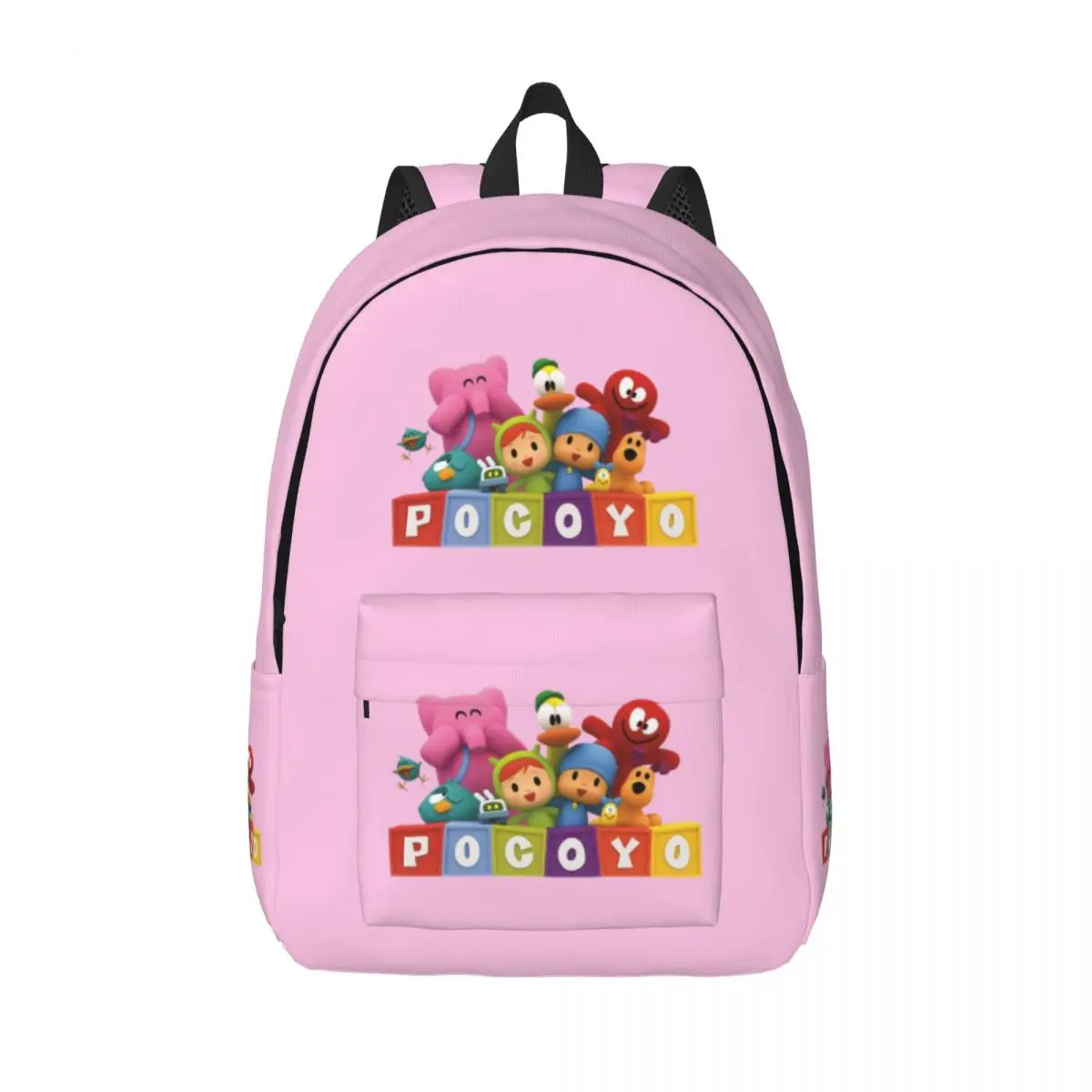 

P-Pocoyo Backpack for Men Women Fashion High School Hiking Travel Daypack College Shoulder Bag Outdoor