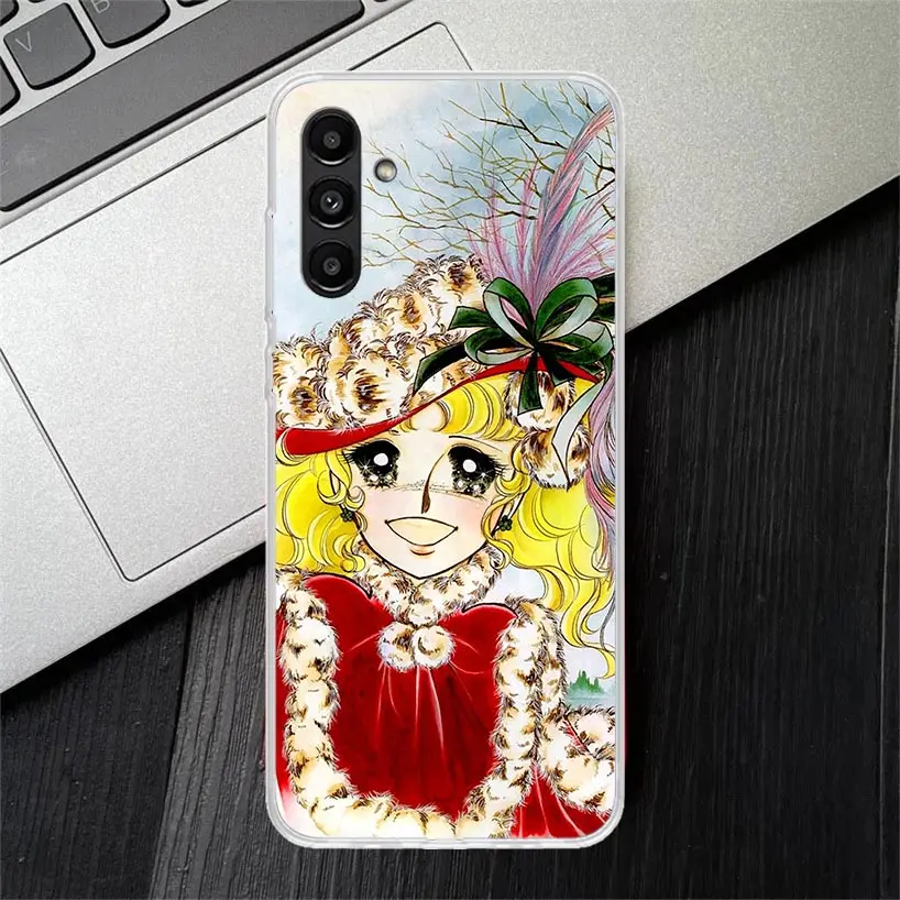 Anime Candy Phone Case For Samsung Galaxy A14 A15 A13 A12 A54 A55 A53 A52 A34 A35 A33 A32 A24 A25 A23 A22 A04S A03S A02S