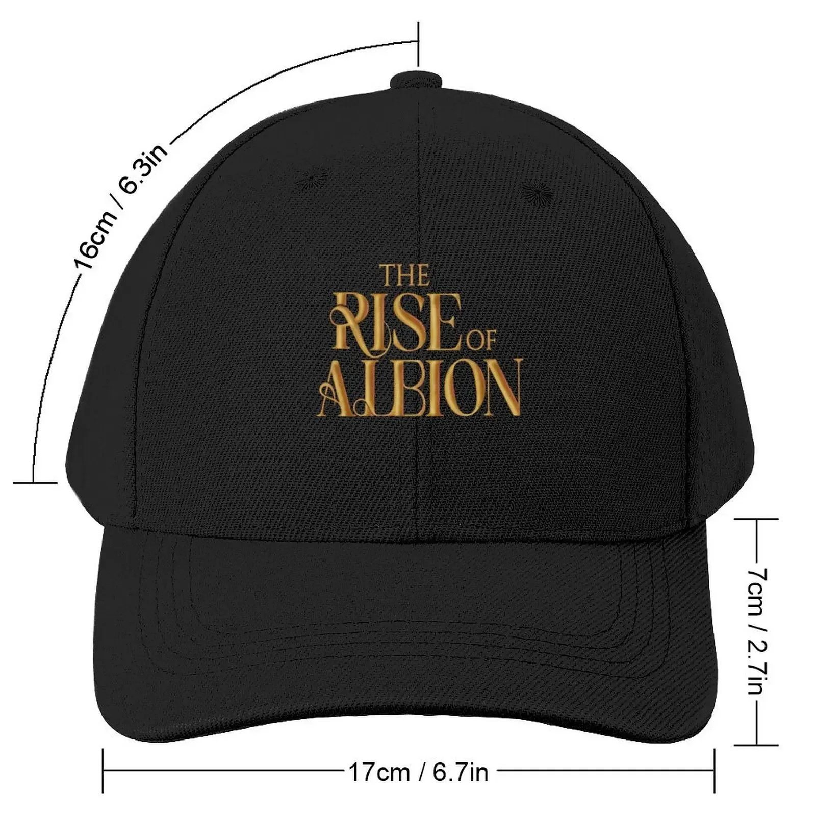 The Rise of Albion Logo Baseball Cap Fishing cap Anime Woman Men's