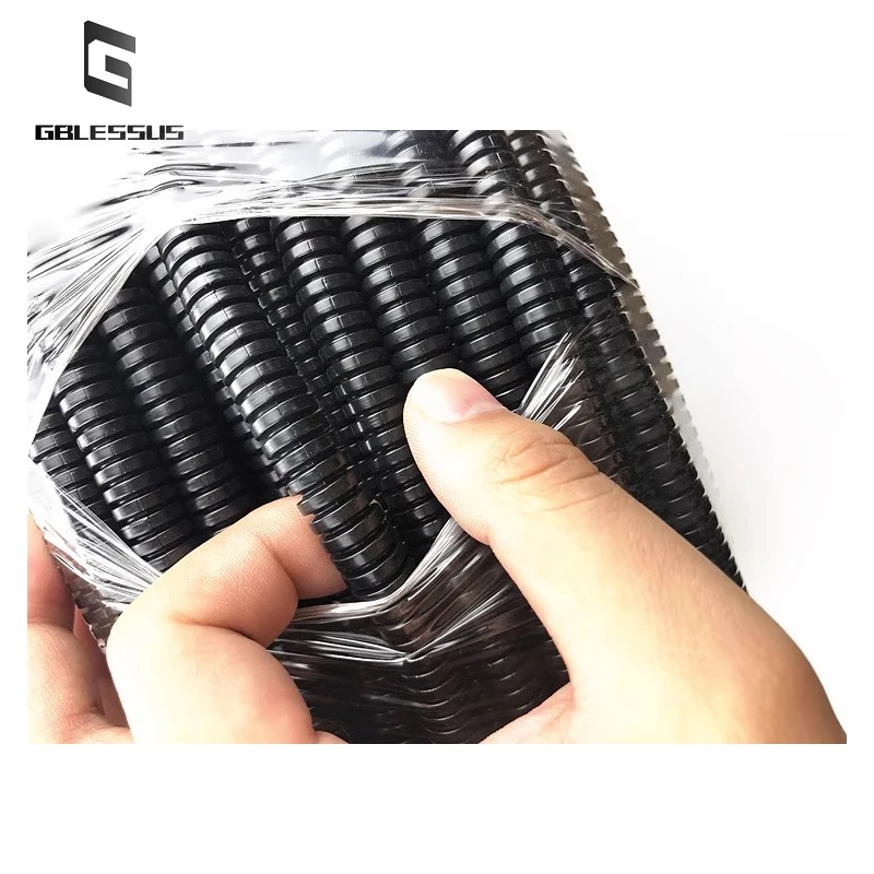 Imagem -04 - Não-chama-foles Retardadores Nylon dos pp Luva Protetora Mangueira Rosqueada Plástico 100m