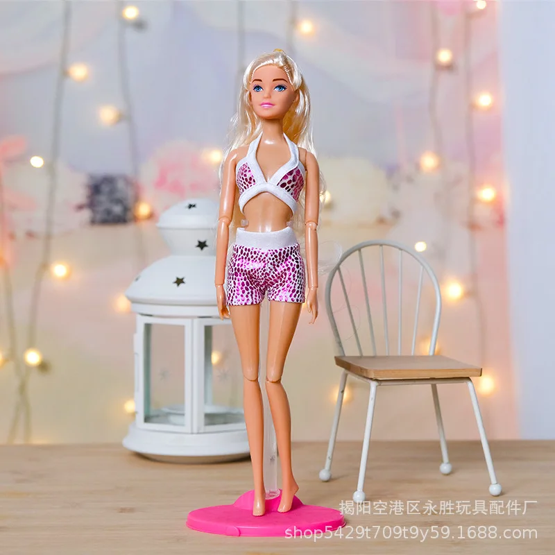 Multy Styles Doll Swimwear Swimsuits Bikini Swimsuits Buoy Beach Bathing Clothes Accessories for Barbie Doll Toys