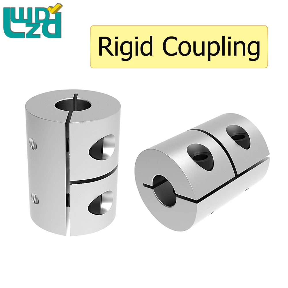 

2pcs D20L25 Aluminium Rigid Coupling Coupler 5mmX8mm CNC Stepper Motor Lead Screw Rigid Coupler Integrated Large Torque Encoder