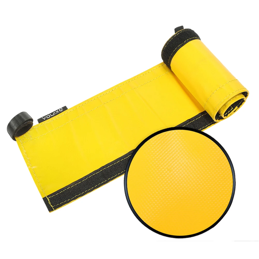 Housse de protection pour corde d'escalade 35/50cm, manchon de protection léger en PVC, bande magique, protection pour corde d'escalade en plein air