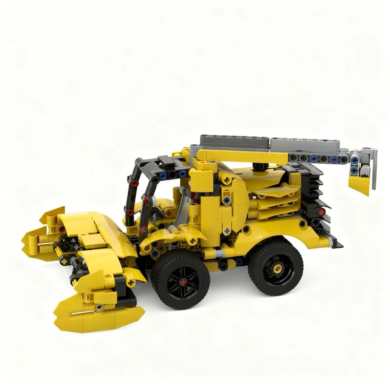 594pcs MOC Combine Harvester Alternate Build Technical Model Building Blocks Construction Christmas Gifts Toy DIY Creative Idea