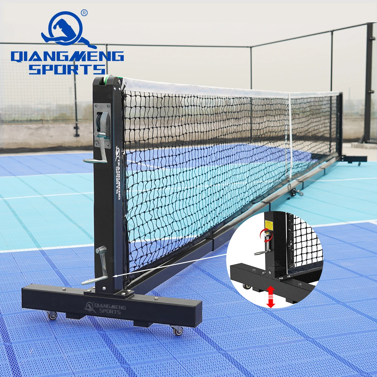Pickleball Tennis Court Equipment Square Pickleball Pole Post