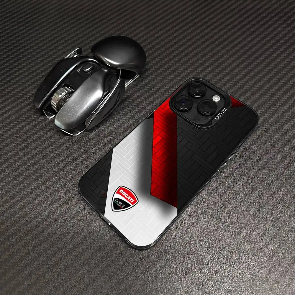 Motorrad-Rennsport Ducati Handyhüllen für iPhone 17 16e 15 14 13 12 11 Plus Pro Max ProMax Bunte Schutzhüllen – Detail 5