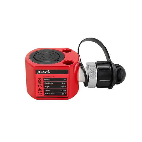 유압 램 실린더 5/10/20톤 리프팅 잭 저압 유압 램 잭 미니 휴대용 조선교 건설용