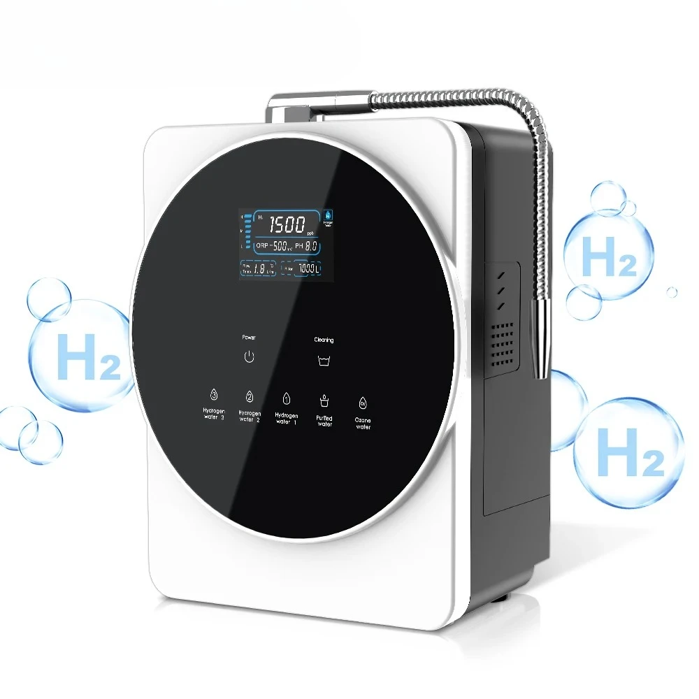 Hydrogen Water Generator Machine Japan Technology Water Hydrogen Generator 1500 PPB Hydrogen Water Dispenser