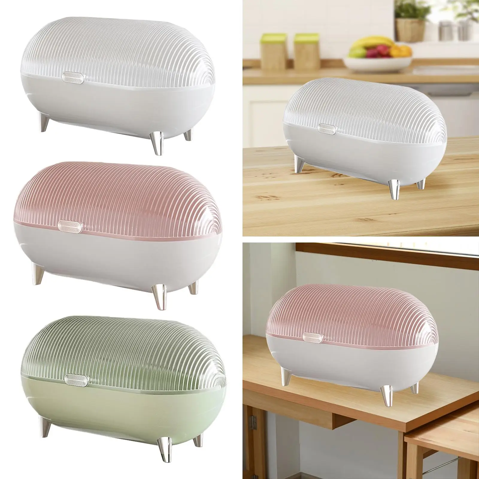 

Desktop Storage Organizer Jewelry Organizer Trinket Holder Transparent Portable