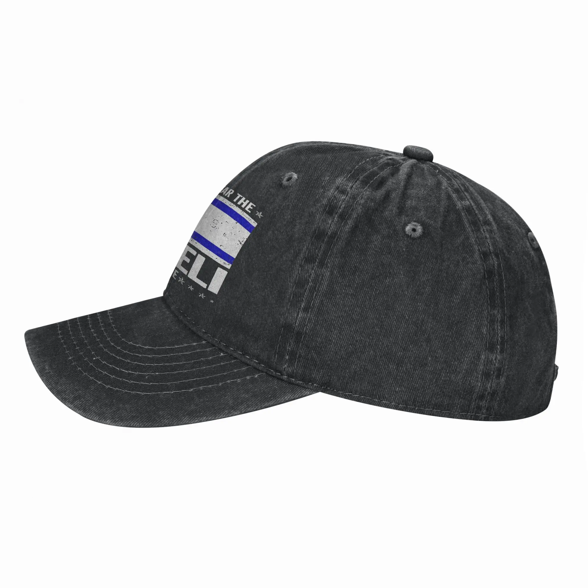 Summer Make Israel Great Again  Baseball Cap Sun Breathable Washed Hip Hop Hats Adult Fitted Retro Outdoor Sports Baseball Caps