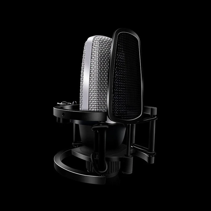 

High-end condenser microphone live streaming host professional recording k song sound card equipment set