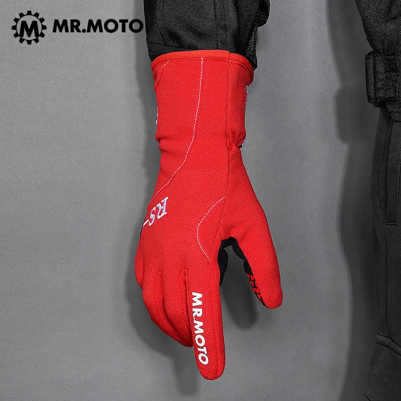 MR.MOTO C8001 Fashion Car Kart Racing Bike Summer Guantes guanti da bicicletta comodi e traspiranti antiscivolo