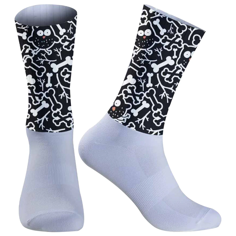 2026 Cycling Socks Unisex Adult Targeted Compression Non Slip Hiking Runing Socks 2024 New Lightweight Mesh Design Bicycle Socks