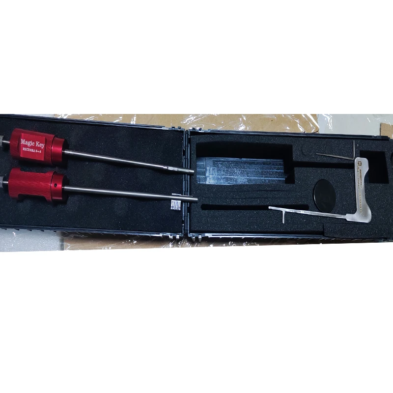 Haoshi s NO.24 Ezcurra10 6+6 Master Magic Key 2 PCS Master Safety Box Strongbox    Opener smith s