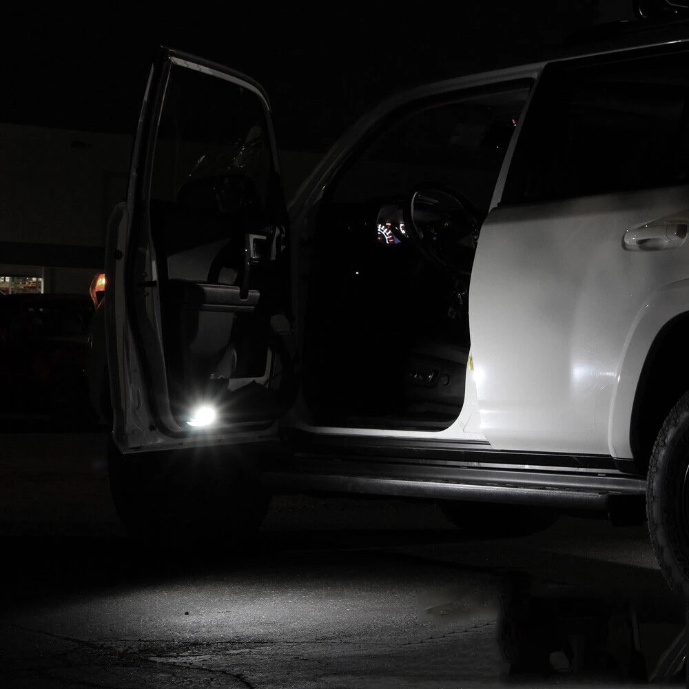 レクサスIS ES LS RX GX LX GS、トヨタカムリ、ハイランダー、ランドクルーザー、アバロン、プリウス用CANバスLEDフットウェルアンダードアライト