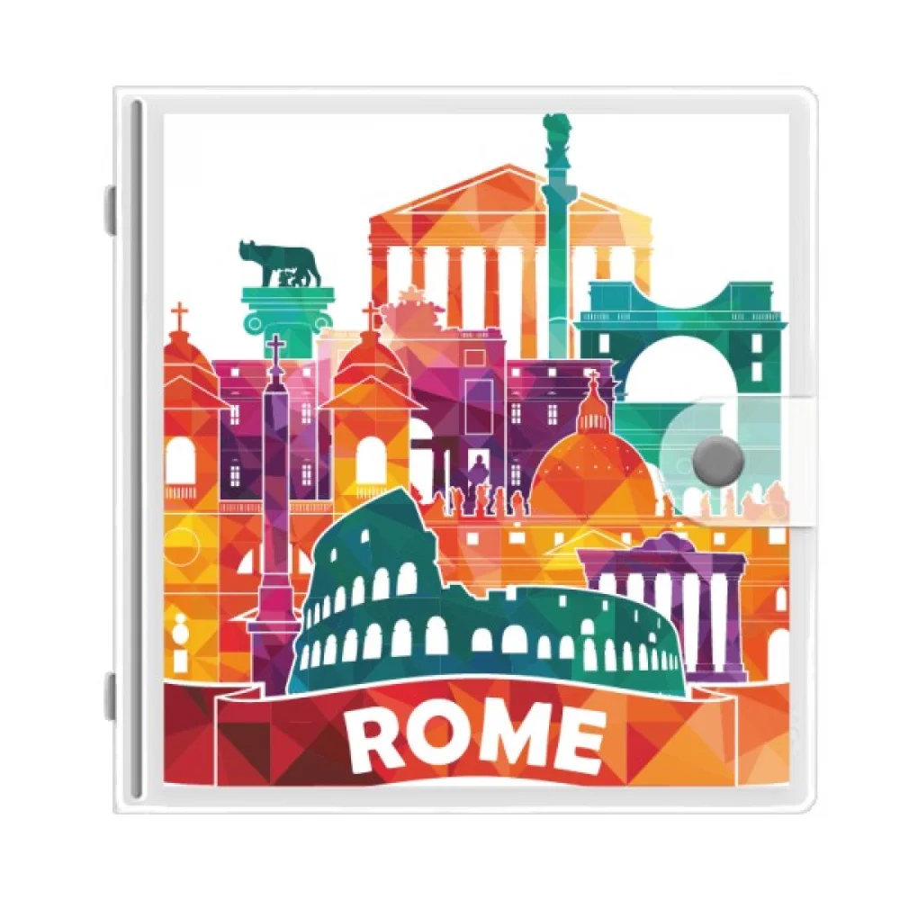 

Italy Rome Landscape Landmark Photo Album Wallet Wedding Family 4x6