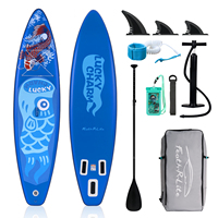 FunWater Inflatable Stand Up Paddle Board 335x84x15cm Ultra-Light Cruise Stand Up Paddling Board for All Levels with 10L Dry Bag