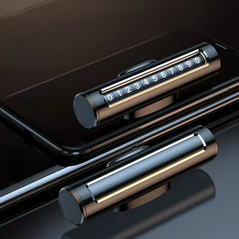 لوحة ركن السيارة المؤقتة المثبتة على السيارة مع أسطوانة متعددة الوظائف قابلة للتعديل، حزام معدني، لوحة ركن المطرقة المنقذة للحياة #2