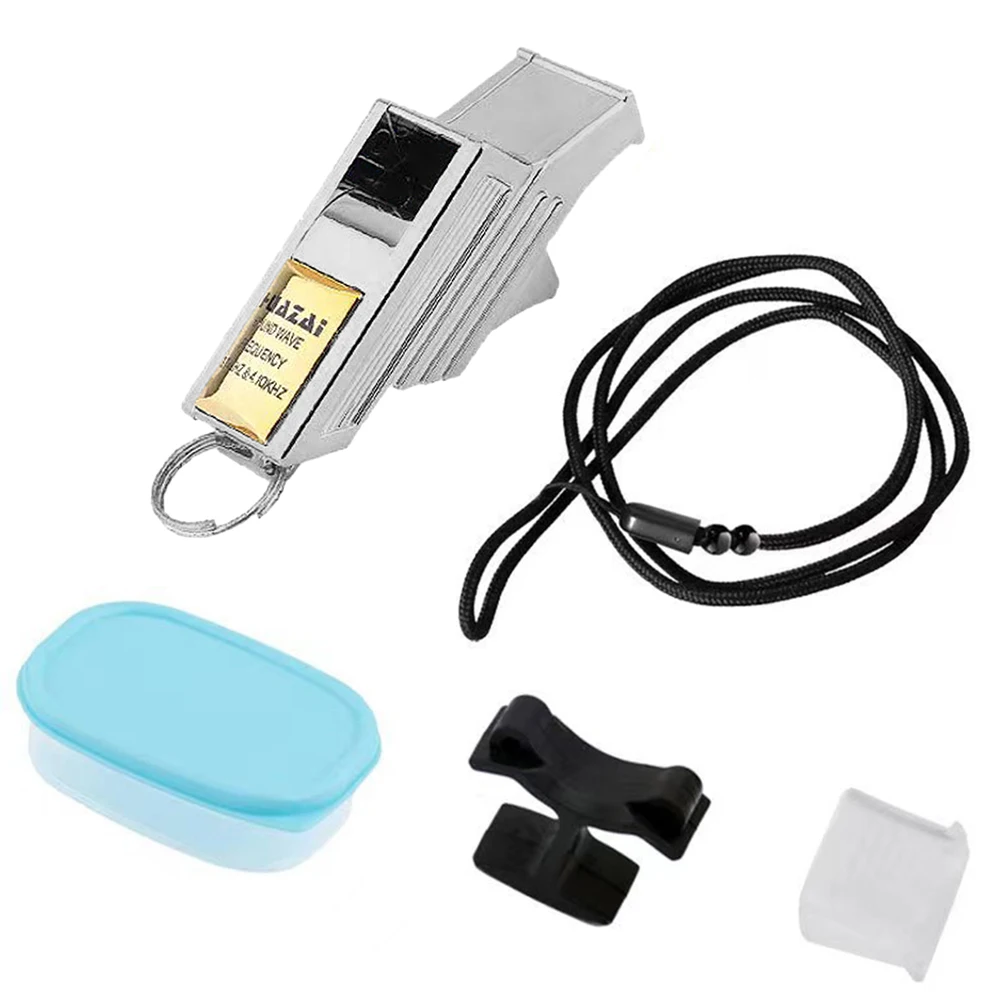1-5 Stuks Professionele Voetbal Basketbalscheidsrechter Fluit Volleybal Handbalfans Fluit Sportleraar Coach Uitrusting Set