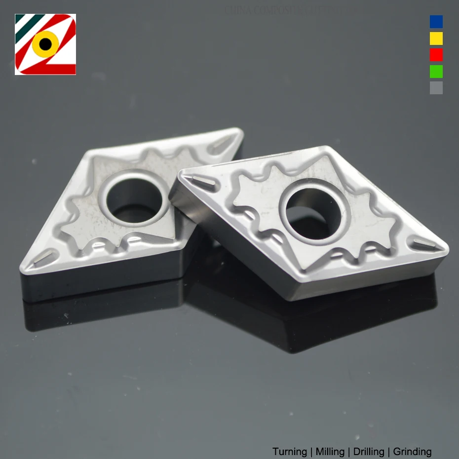 EDGEV Cermet แทรก DNMG150404 DNMG150408 CNC เครื่องกลึงโลหะภายนอกเครื่องมือตัดเหล็กเครื่องมือ HQ TN60