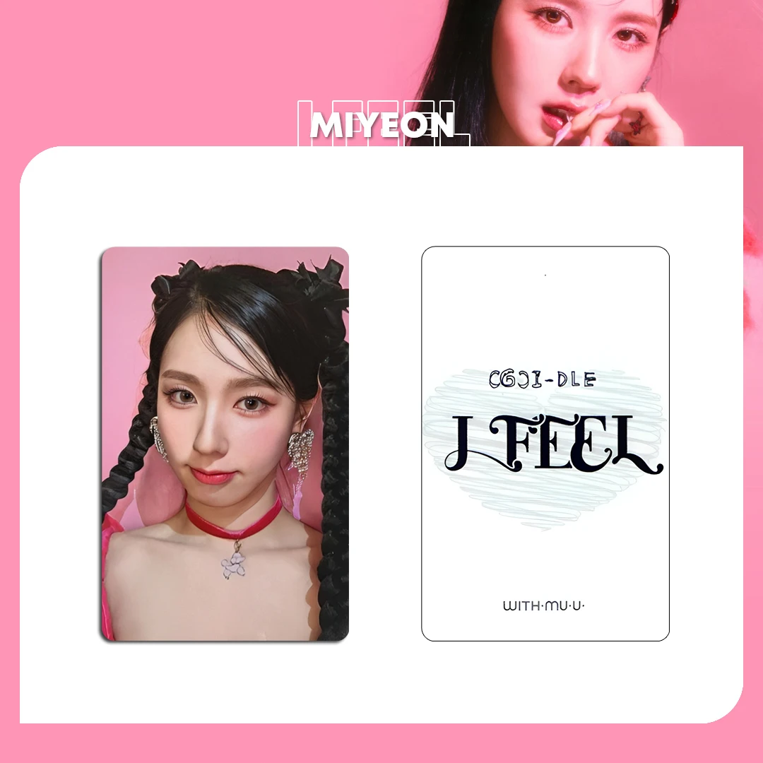 Gidle WM2.0 Special Card Zhao Meiyan Ye Shuhua Song Yuqi Surrounding Small Cards