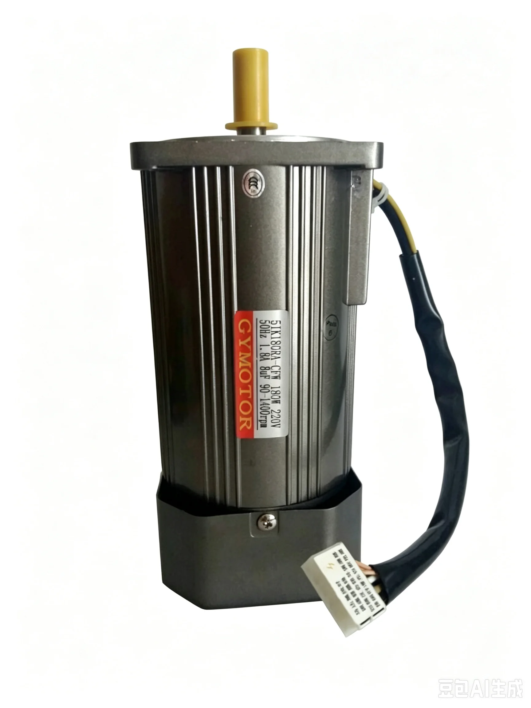 AC 110V 220V 380V 180W Shaft 12mm 1400rpm High Speed Single/Three-Phase, Adjustable/Variable Speed, Constant/Fixed AC Motor