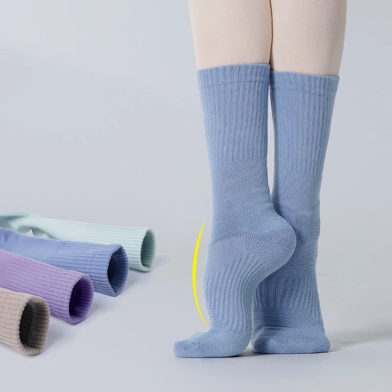 Calcetines cortos de Ballet antideslizantes profesionales para niñas y mujeres, ropa de danza moderna, calcetines de práctica de Yoga y Pilates para niños