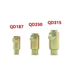 QD187 QD250 QD315 Quick Disconnect Ball Joint Made of Carbon Steel With a 10-32 1/4-28 5/16-24 Right Thread