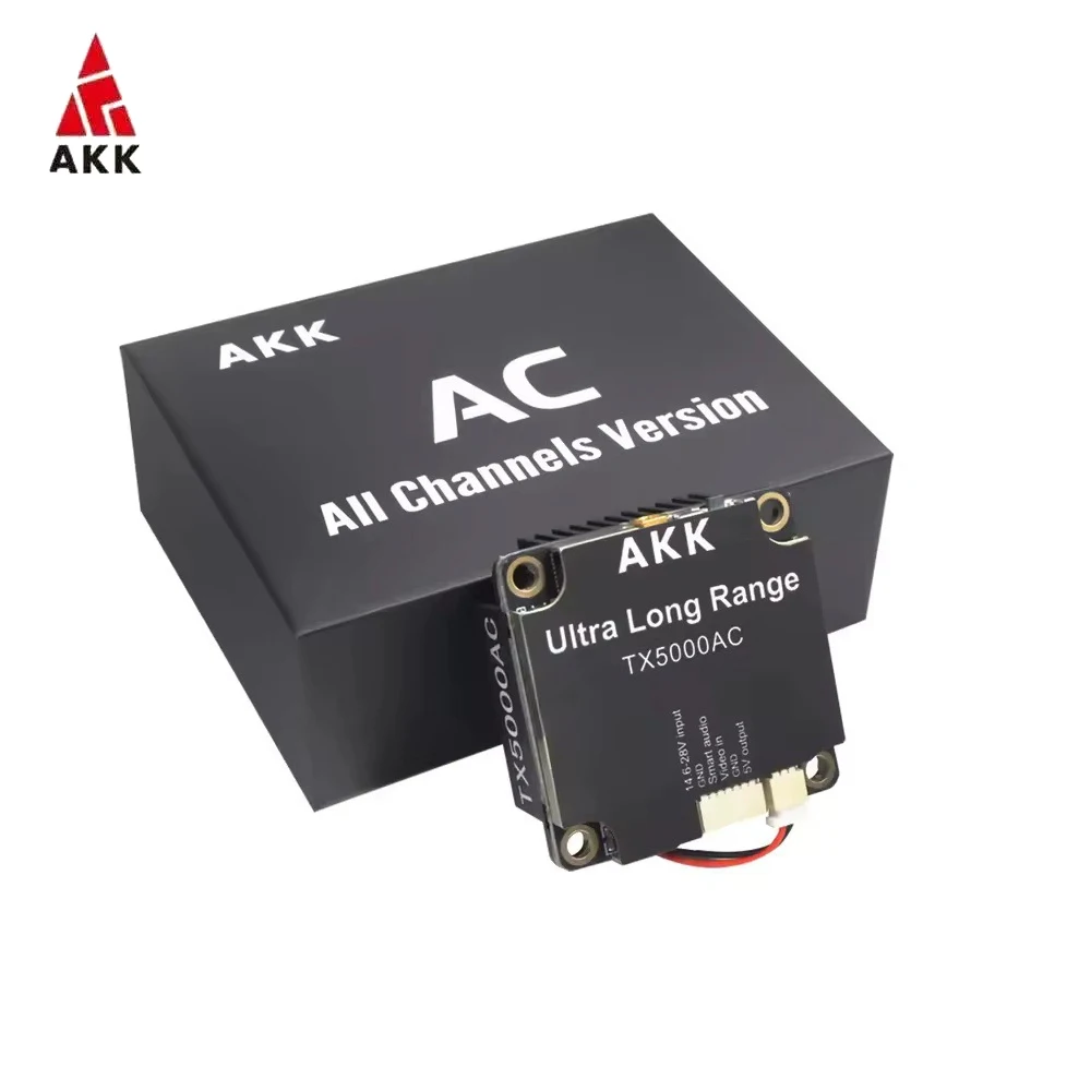 

AKK TX3000AC 3W/ TX5000AC 5W/ TX8000AC 8W Ultra Long Range (20km) VTX