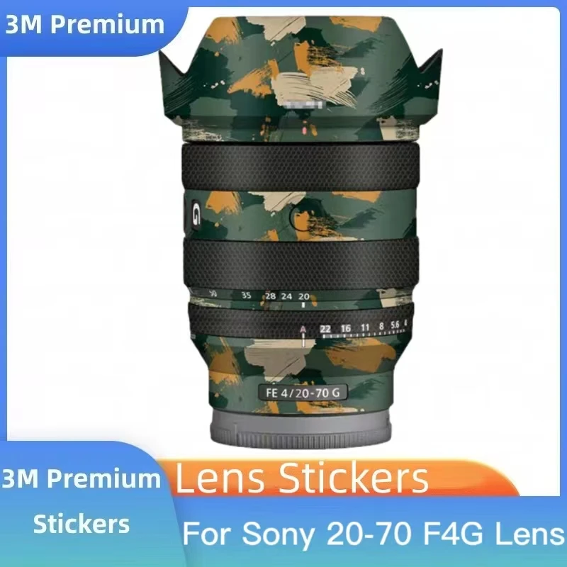 For Sony FE 20-70 F4 G Decal Skin Vinyl Wrap Film Camera Lens Body Protective Sticker Protector Coat 20-70mm F/4 F4G SEL2070G