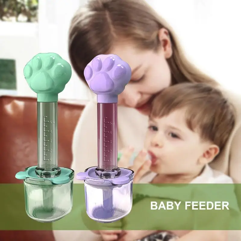 Toddler Medicine Feeder 3pcs Newborn Medicine Dispenser Silicone Liquid Feeder Babies Dispenser Kit Medicine Syringe