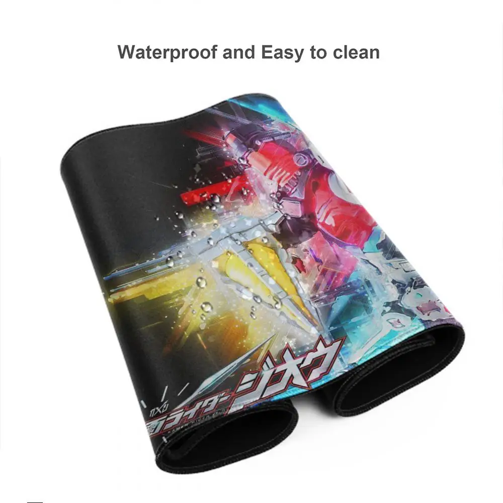 Alfombrilla de ratón Kamen Rider Zi-O DCD, alfombrilla de ratón grande para ordenador, oficina, 1000x500mm, XXL, Pc Gamer, alfombrilla de goma antideslizante para teclado