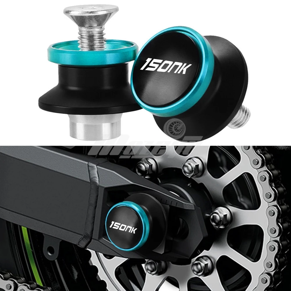 

Swingarm Sliders 10MM Swingarm Spools Rear Stand Screw Slider FOR CFMOTO CF MOTO 150 NK 150nk 150 nk 150-NK NK150 2016-2025 2026