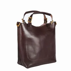 Genuine Leather Shopper Bag For Women Luxury Square Ladies Tote Bags Casual Female Shopping Handbags New Arrival Shoulder