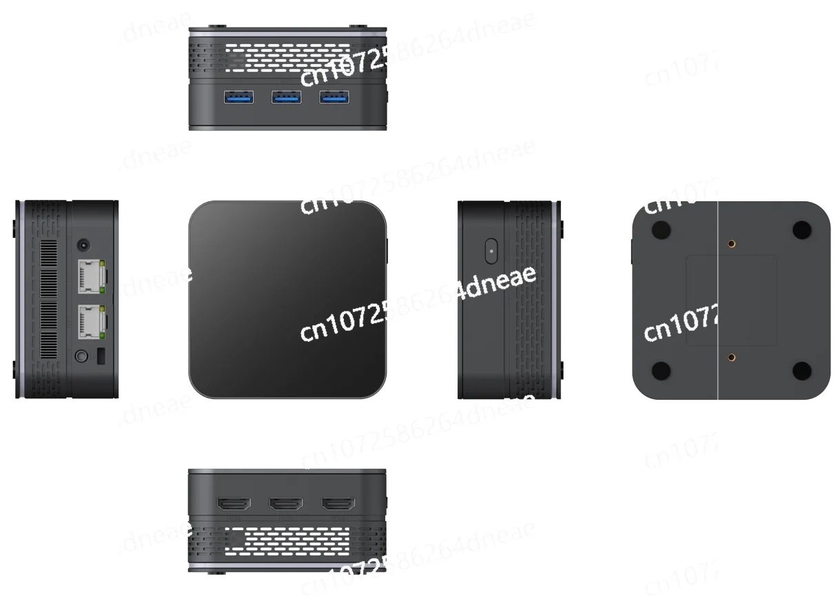 ROM RJ45 HD BT WIFI USB3.0 Intel Alder Lake N100 T9PLUS N100 كمبيوتر صغير Win10 Win11 LINUX T9 PLUS 8G/16G RAM 128G/256G/512G/1T