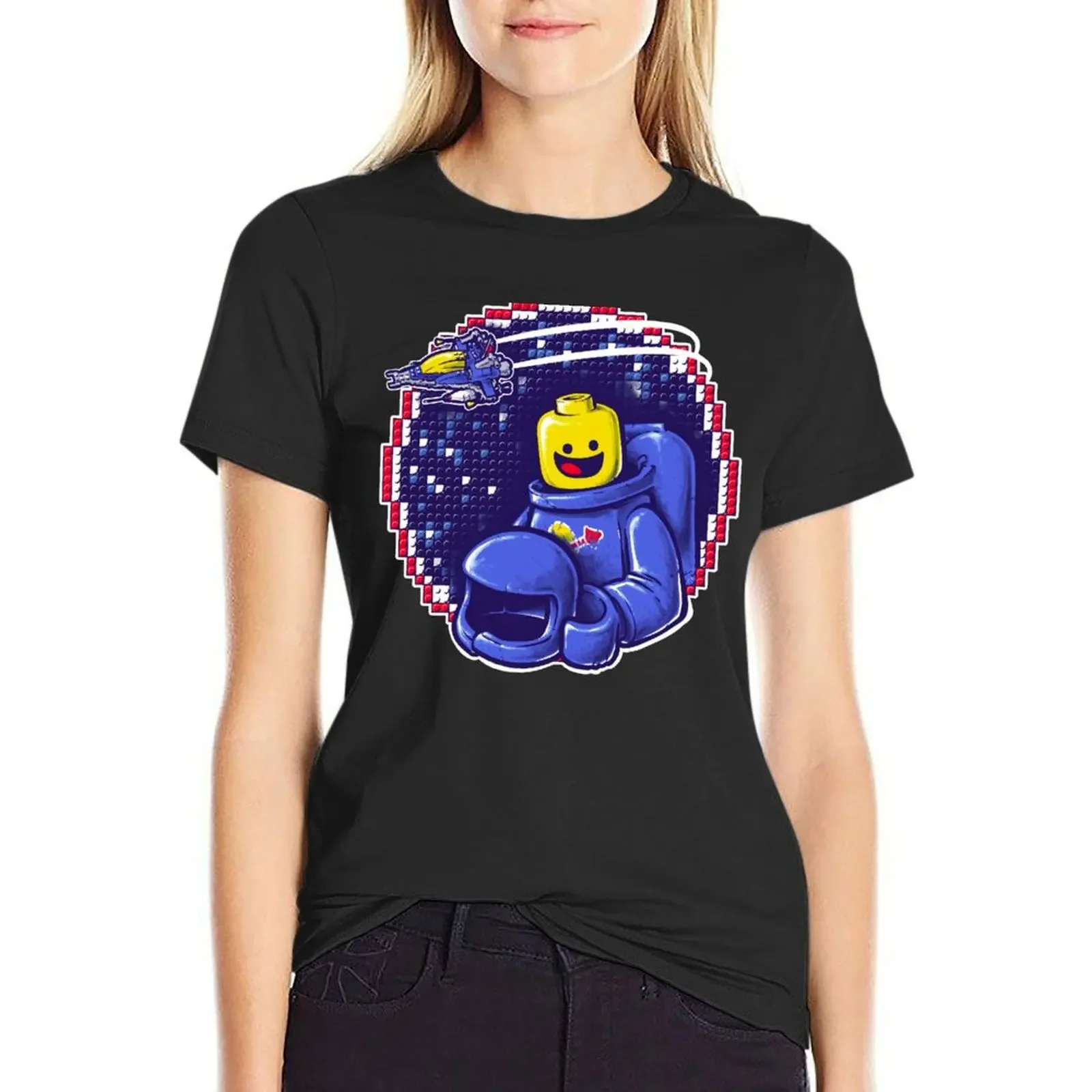 

Portrait of a Space-Man T-Shirt customizeds customs tees t-shirt dress for Women graphic