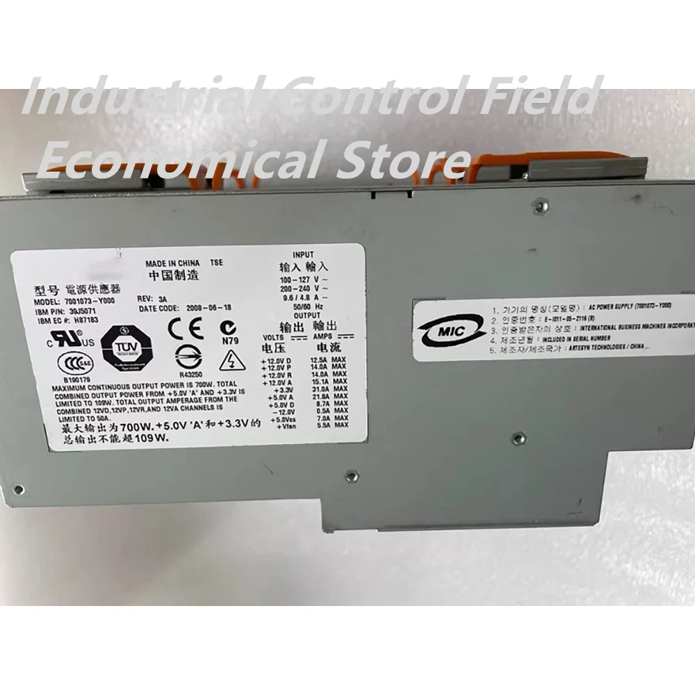

39J5071 7001073-Y000 39J0271 Power Supply