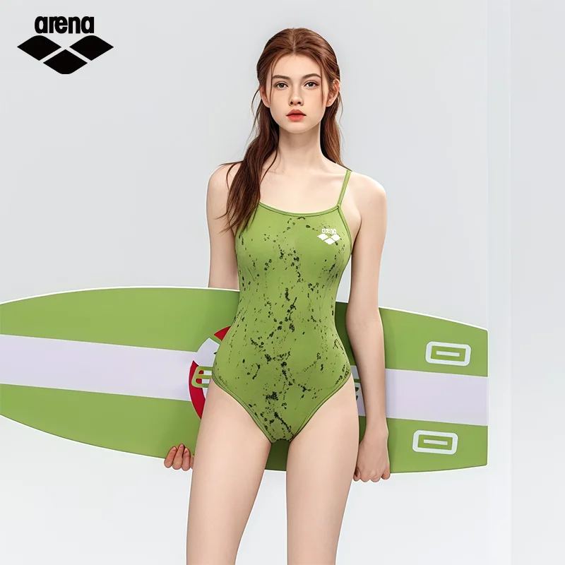 Arena Women's One-piece Swimsuit 2025 New Model Tri-cut Professional Racing