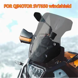 For QJMOTOR SVT650 front windshield modification with high and thick windshield accessories