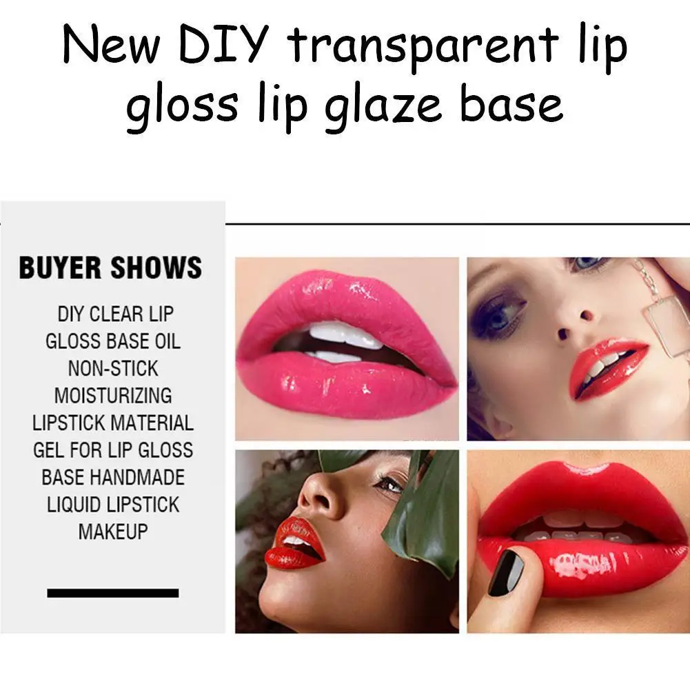 Lip Gloss Base Oil Moisturizing Transparent Hydrating Women Makeup Care Lipgloss Lipsticks Nourish Maintenance Cosmetic Lip Y0u6