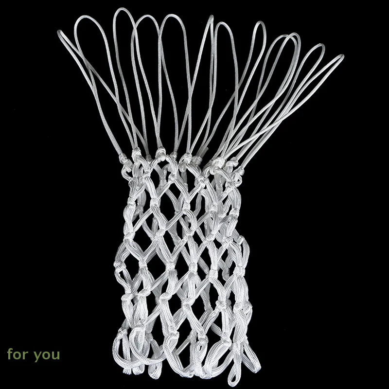 1 쌍 농구 림 메쉬 네트 표준 스포츠 농구 네트 루프 야외 스포츠 농구 후프 네트 액세서리