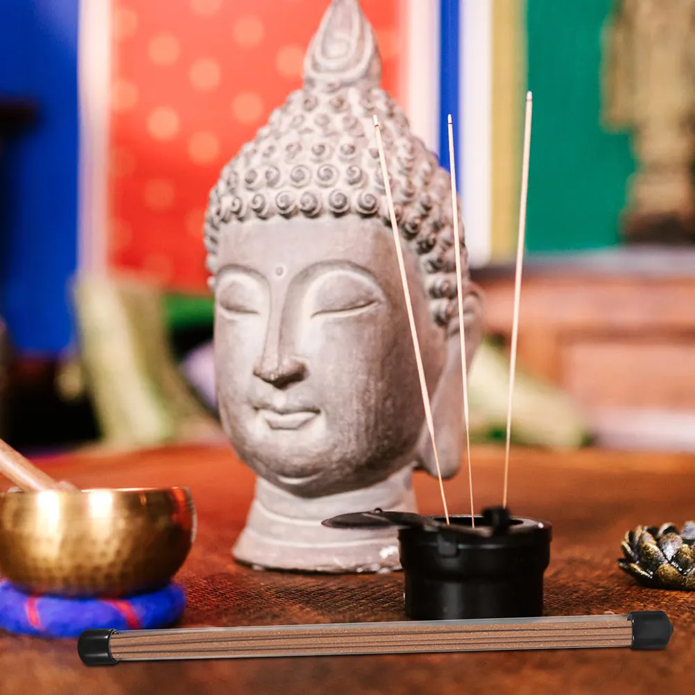 

12 шт. легких компактных тубусов для благовоний из прозрачного акрила и ПВХ, портативный держатель для хранения благовоний для дома и кемпинга