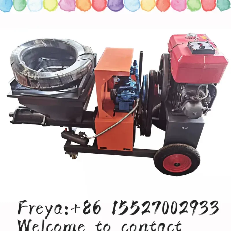 Electric Hand Small Mortar Pump Ceiling Concrete Sprayer Machine 220V Mortar Spray Pakistan