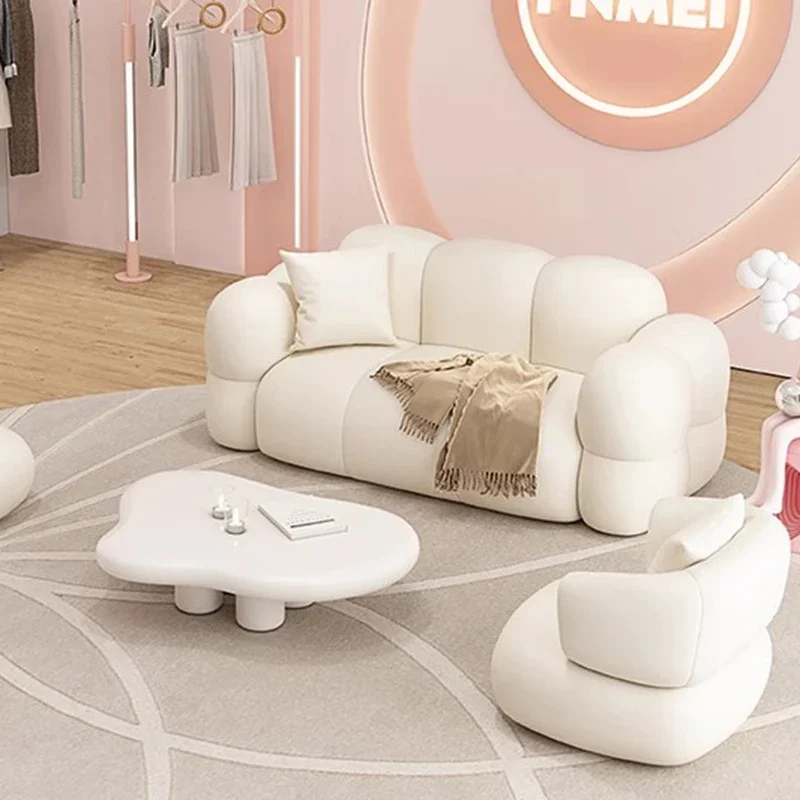 

Aesthetic Interior Living Room Sofas Big Size Ergonomic Save Space Cream Living Room Sofas Designer Koltuk Takımı Home Design