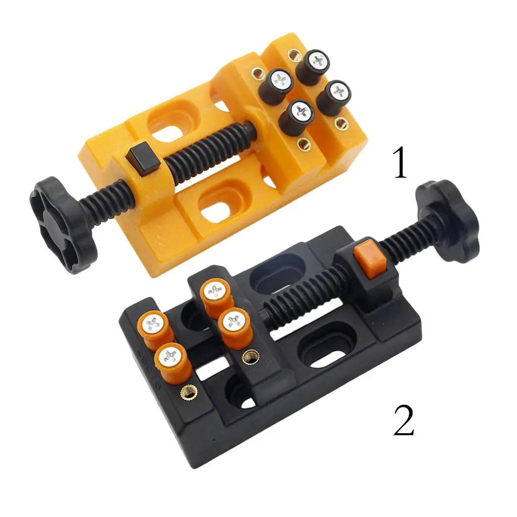 

Mini Drill Press Vise Clamp for Jewelry Walnut Watch Seal Stamp Carving Tool