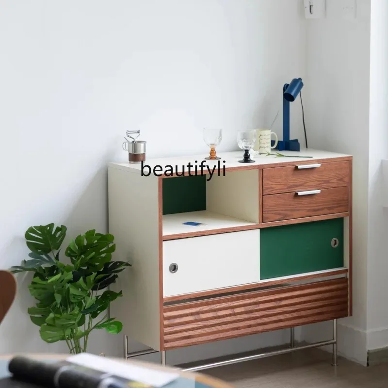 رف الكتب المتخصصة خمر باوهاوس الملونة منظم تخزين خزانة الطعام K4050